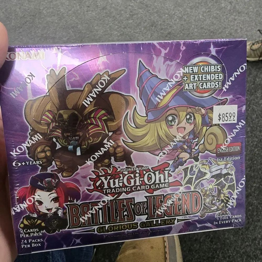 yugioh battles of legend english tcg booster box
