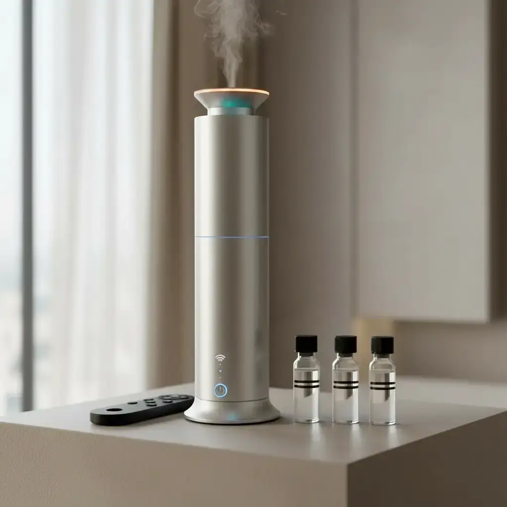 Tall Air 2 Lighthouse Rechargeable Smart Aroma Diffuser - Aromatherapy Humidifier, 2026 TikTok Mom's Favorite, Waterless Cool Air, 600 sq ft Coverage, 7-Color Ambient Lighting, Automatic Touch Control