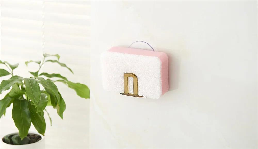 Kitchen Suction Cup Sink Drain Rack Plastic Sponge Holder Sponge Storage Rack Sink Stand Holder Organizer Kitchen Accessories Kitchen Suction Cup Sink Drain Rack Plastic Sponge Holder Sponge Storage Rack Sink Stand Holder Organizer Kitchen Accessories