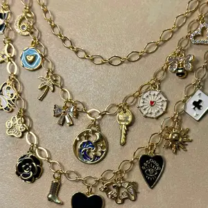 Dainty Oval Chain - Custom Charm Necklace or Bracelet Dainty Oval Chain - Custom Charm Necklace or Bracelet