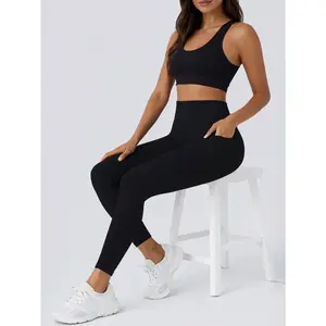 Leggings - 7/8、Full & Thick High-Waisted Shaping Leggings for Cycling , Running,& Fitness Gym Bottoms 2