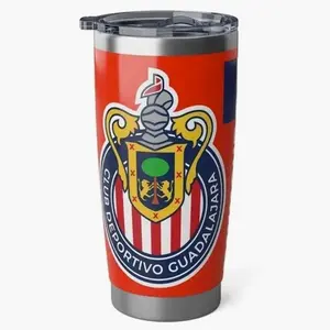 Chivas Tumbler- tell me what name you want on it, customized name Tumbler 20oz, Chivas Deportivo, Liga MX, Soccer, Las Chivas of Guadalajara, Mexican football fan, gift for him, Mexican league