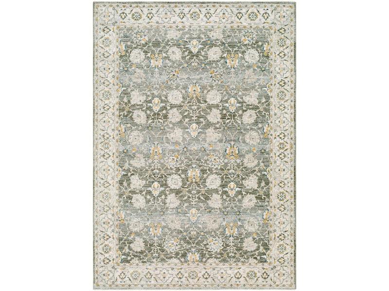 Livabliss Rugs Dresden DRE2312-2710 Durable Polyester Machine-Woven Medium Pile Rectangle Indoor Area Rug, 2 ft.7 in. W x 10 ft. L, Multi-Color Natural Charm Home Decor Rugs