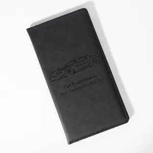 Car Insurance Card Holder, Car Folder, Wallet, Suitable for Men and Women, Vehicle Glove Box File Storage Suitable for Men and Women Gifts, High Quality Faux Leather Car Important Document Organizer, Suitable for ID Cards, Driving Licenses