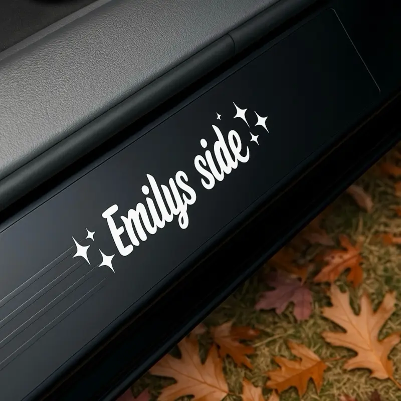 Customized Name Sticker
