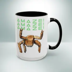 Amaze Amaze Amaze Mug, Funny Sci-Fi Alien Coffee Mug, Hail Mary Space Movie Gift, Humor Cup for Men Women Kids