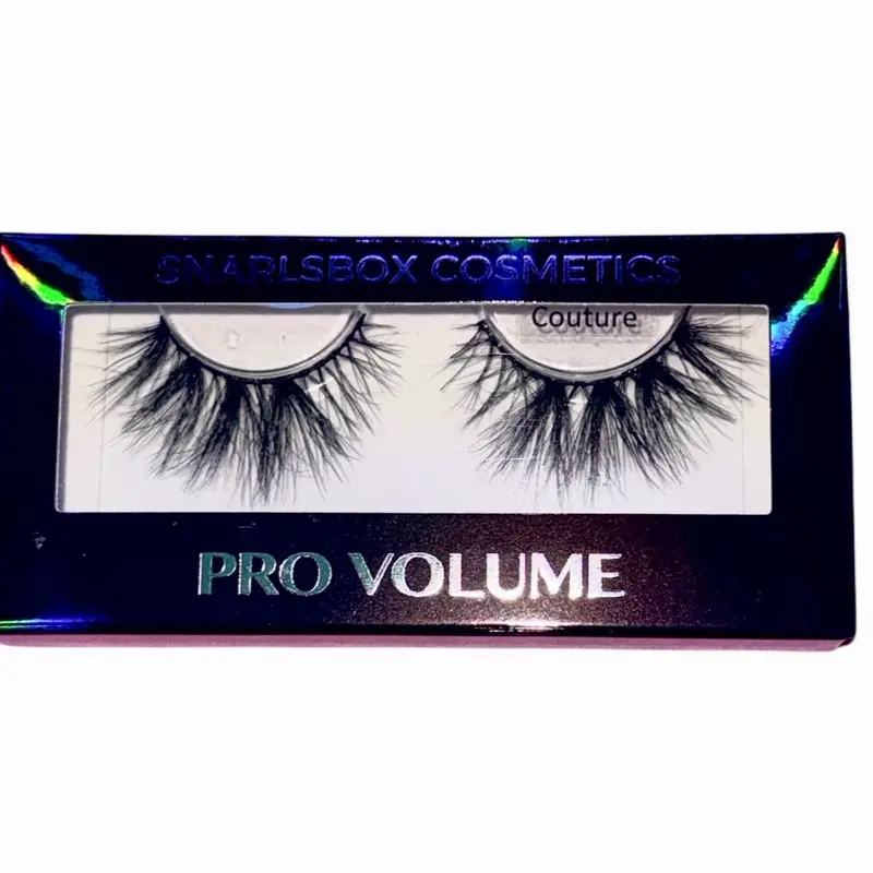 SnarlsBox Volume Series PRO Handmade Cruelty-Free D-Curl Mixed Volume Individual Lash Clusters, High-Quality Comfortable Band False Eyelashes