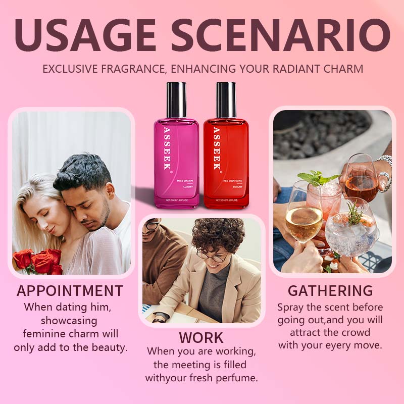 ASSEEK Fragrance Collection  Oceanic Scent  Woody Amber Fragrance  Long-Lasting Floral Notes  Infused with Sicilian Citrus and Jasmine Essential Oil  The Perfect Choice for Dates, Daily Life and Parties