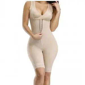 Tummy Control Body Shaper Full Body Zipper Waist Trainer Bodysuit