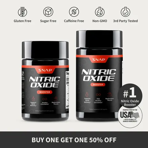 Nitric Oxide Booster 60ct + Nitric Oxide Booster 90ct