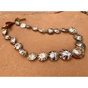 da Hawaiian Store Genuine Opihi Limpet Shell Lei Necklace