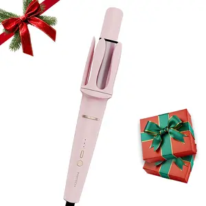 Pritech Autumatice Hair Curling Iron, 1.25 inch Hair curler for women, Easy-to-use curling wand,  Anti-Scald, Fast Heating for Hair Styling, Professional Hair Styling Tool, Adjustable temperature, Comfort Durable Flawless