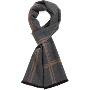 Men's Winter Warm Scarf Soft & Long Lightweight Plaid Scarves for Men & Women Gift