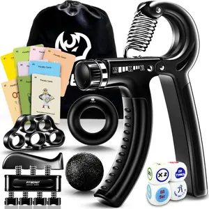 FitBeast Funny Hand Grip strengthener workout kit. (5 pack)