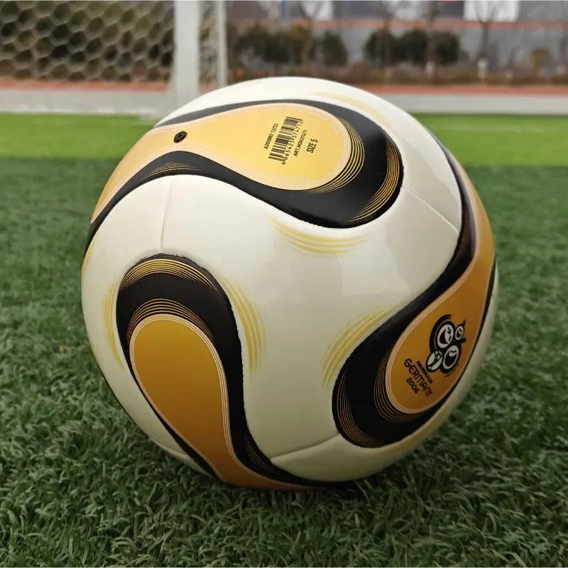 Size 5 Football, High Elastic & Wear Resistant Football with Mesh Bag & Ball Needles, Ball Sports Equipment for Indoor & Outdoor Training Competitions, Soccer Balls, Soccer Gear