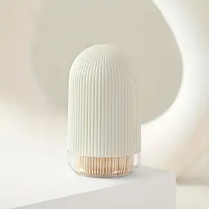 1pc Elegant Plastic Toothpick Holder for Home Kitchen Use Canister
