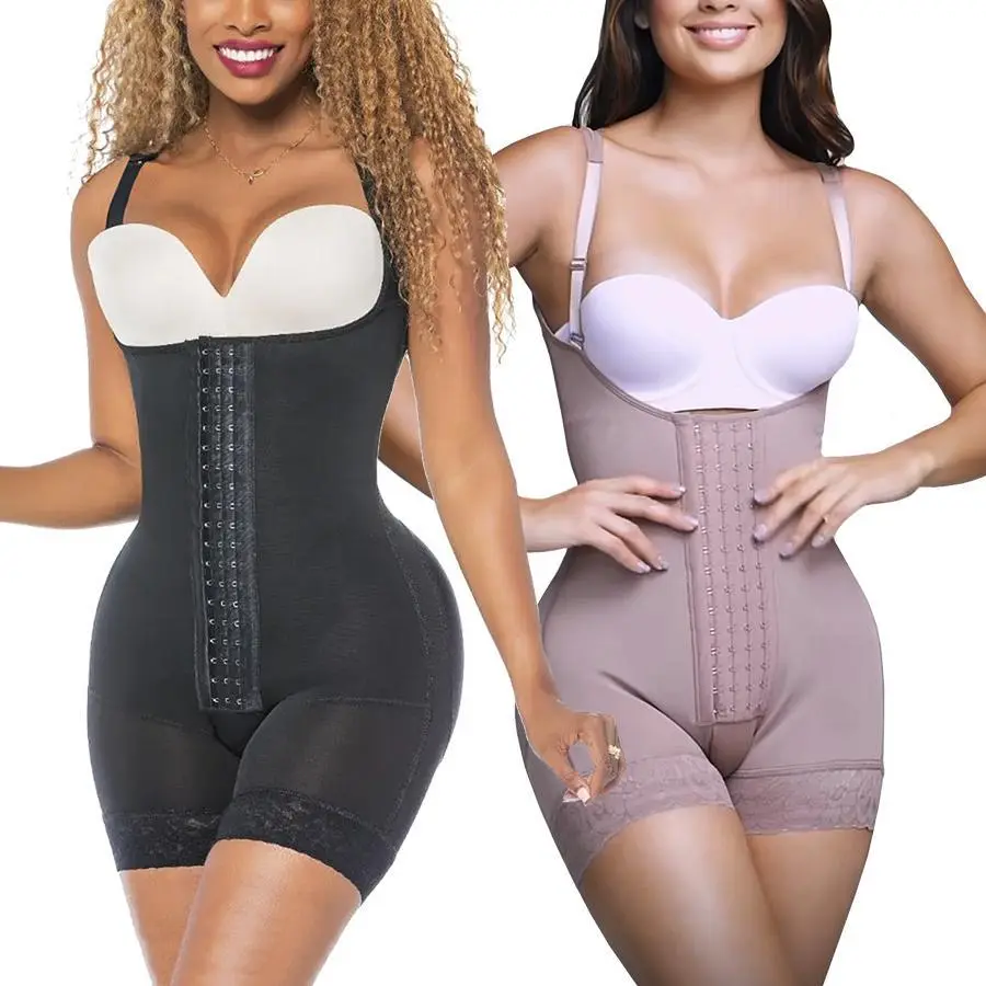 Abdomen Control Girdles Shapers Colombian Body Slimming Corset Flat Tummy Sheath Carving Woman Suspenders Female Shapewear