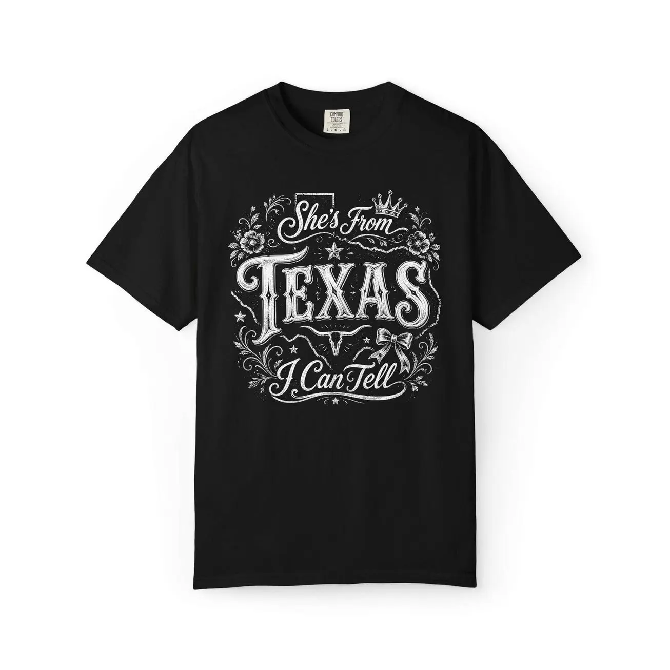 Texas Cowgirl Graphic Shirt Vintage Southern Western Tee Gift for Her USA V
