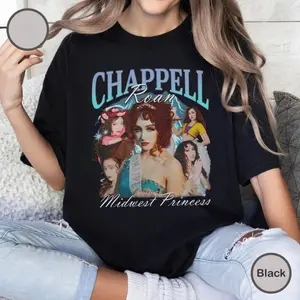 Chappell Roan  T-Shirt, Chappellroan Midwest Princess Unisex T-Shirt, Comfort Shirt, Fan Tees, Merch Gift, Retro 90s Tee