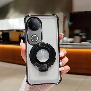 for 2 pac in 1 Vivo V50/ V50 Pro/ V50 Lite/ V50E/ Vivo V40/ V40 Pro/ V40 Lite/ Vivo V30/ V30 Pro/ V30 Lite Ring Bracket Case - High Quality Clear Coat TPU Case for 2 pac in 1 Vivo V50/ V50 Pro/ V50 Lite/ V40/ V40 Pro/ V40Lite/ V30/ V30 Pro Phone Case