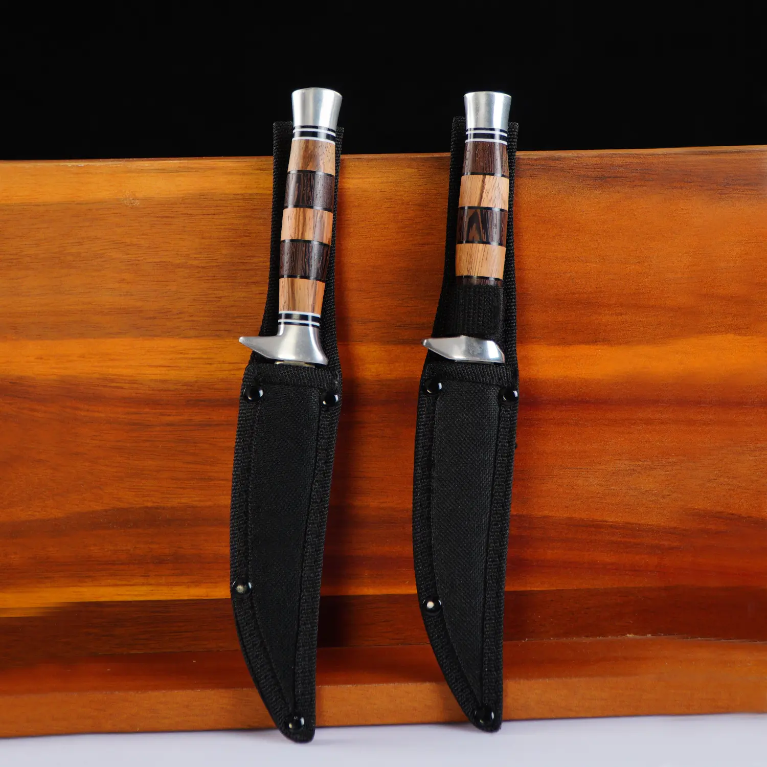 GZGY Stainless Steel Kitchen Boning Knife - Wooden Handle Kitchenware, Portable Meat Cutting Tool, Ideal Gift for Men, Camping Essential Knives