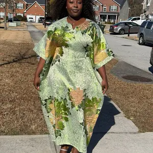 Karabé Aspen Midi Brocade Bubu Dress
