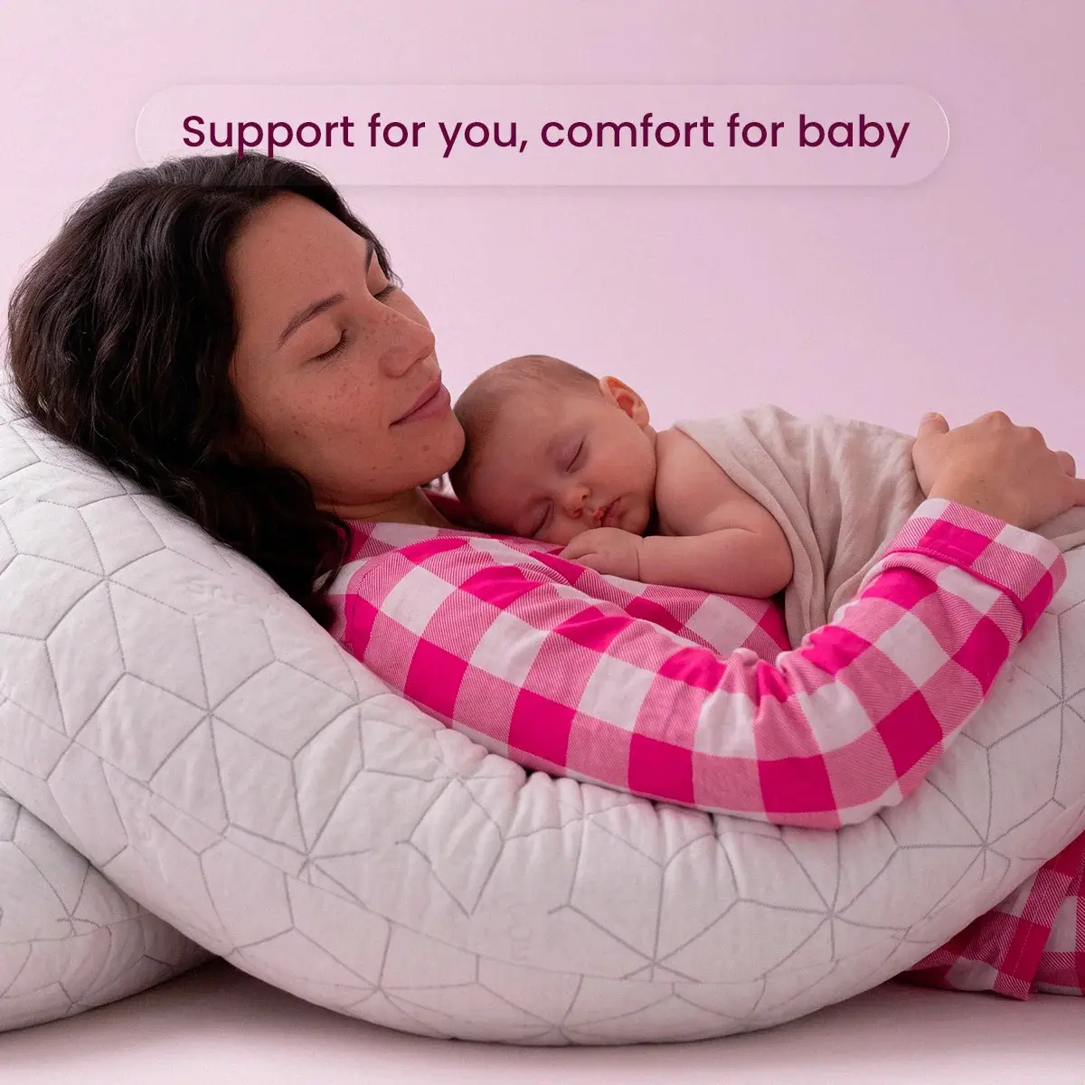 SnowTouch Full Body Pillow for Side Sleepers and Pregnant Cozy Support - I wanna sleep