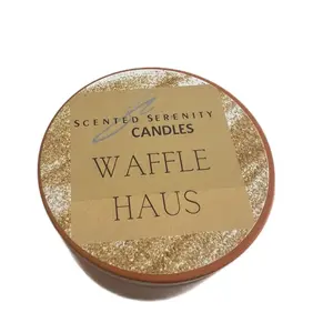 Seasonal Scentsted Scented Serenity Candles for Home Decor - Ornaments