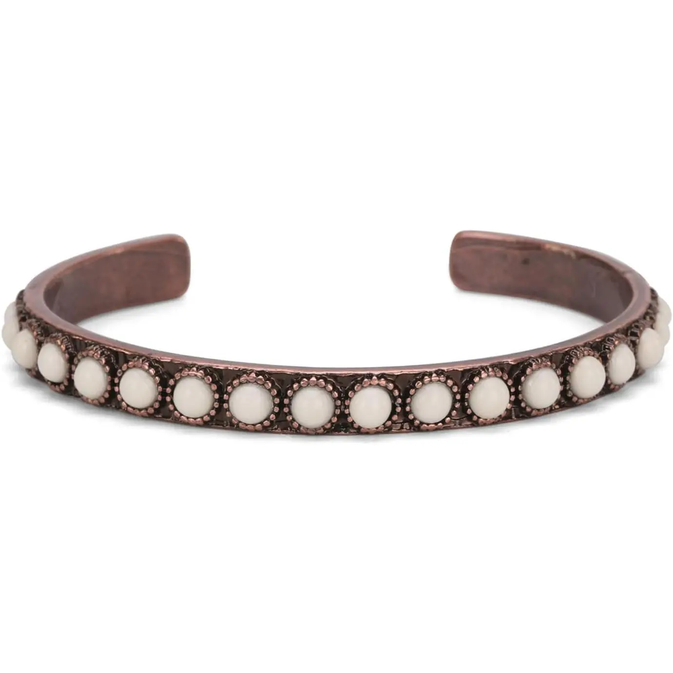 Rustic Western Cuff Bracelet for Women, Bohemian Style Turquoise Statement Jewelry with Embossed Metalwork, Adjustable Open Bangle