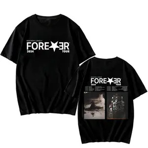 Rapper Destroy Lonely Cotton T-Shirt Forever 2024 Tour Fan Gifts Two Sides Classic Tshirt New Unisex Tees Hip Hop Rap Style Tops