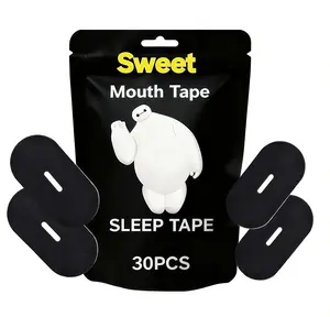 Sweet Mouth Tape with Breath Hole for Better Sleep Pink Gentle Adhesion 30 Pcs Strong Adhesive Soft Sleep Strip Aid Natural