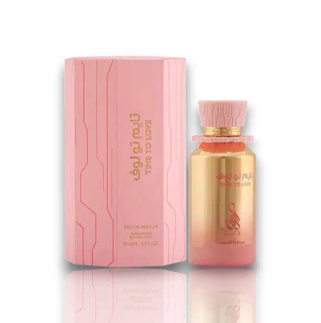 Risala Time To Love Unisex Eau De Parfum, 100 ML, with Orange Blossom, Spices and Amber