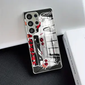 Tokyo Sports Car Wallpaper JDM Phone Case Compatible with for samsung for galaxy S25 S24 S23 S22 S21 S20 FE Ultra Plus 4G 5G Shockproof Tempered Glass Back Cover