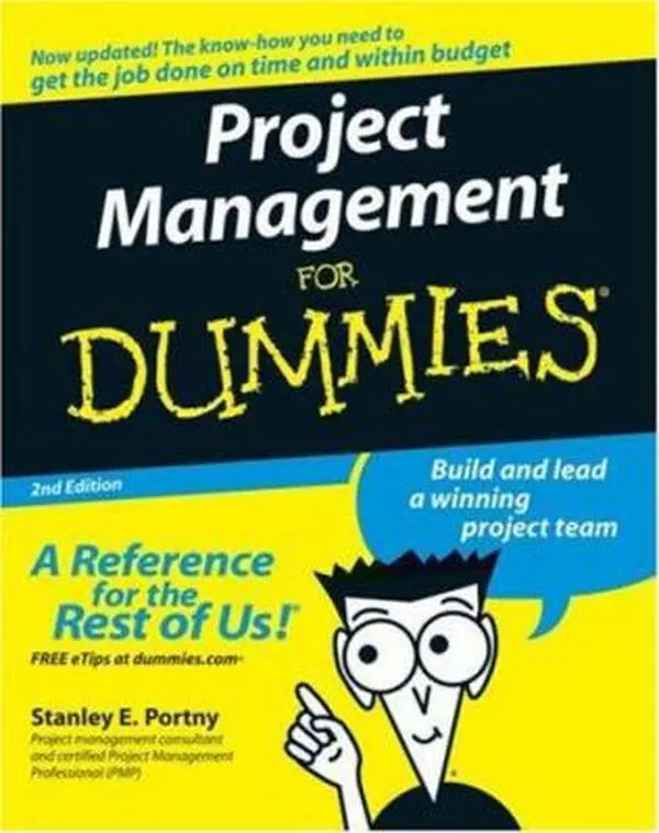 USED Book - Project Management for Dummies by Stanley E. Portny (Paperback) - english