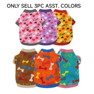 Set of 3 Hot Selling Pet Warm Clothes, Winter Spring Autumn Puppy Dog Clothing, Christmas Pet Costume, Fleece Material, Soft and Comfortable, Husky Clothes