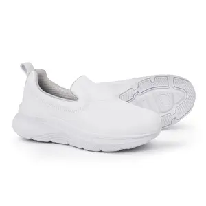 Hawkwell Women's Slip On Arch Support Nursing Shoes Comfortable Lightweight Slip Resistant Work Shoes