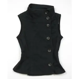 Retro-style slim-fit stand-collar vest sleeveless top for women, chic and sexy, perfect for an Instagram-worthy look