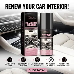 Car Interior Renewal Polish & Cleaner - Restores Shine (100ml)Auto Interior Polish & Detailing Cleaner