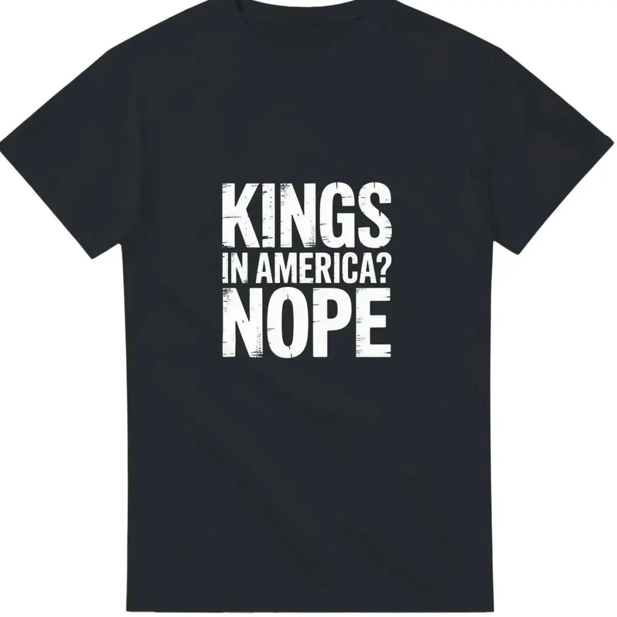 Kıngs In America Nope Heavyweight Unisex Crewneck T-shirt RO9