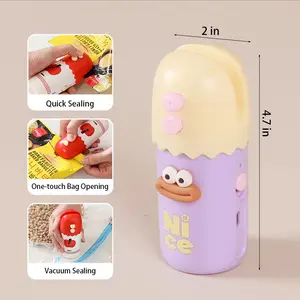 Three-in-one vacuum sealer mini small household laminator portable seal