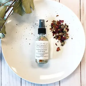 Organic Rosewater Toner / Facial Setting Spray / Astringent / Organic Toner / Organic Rose Water
