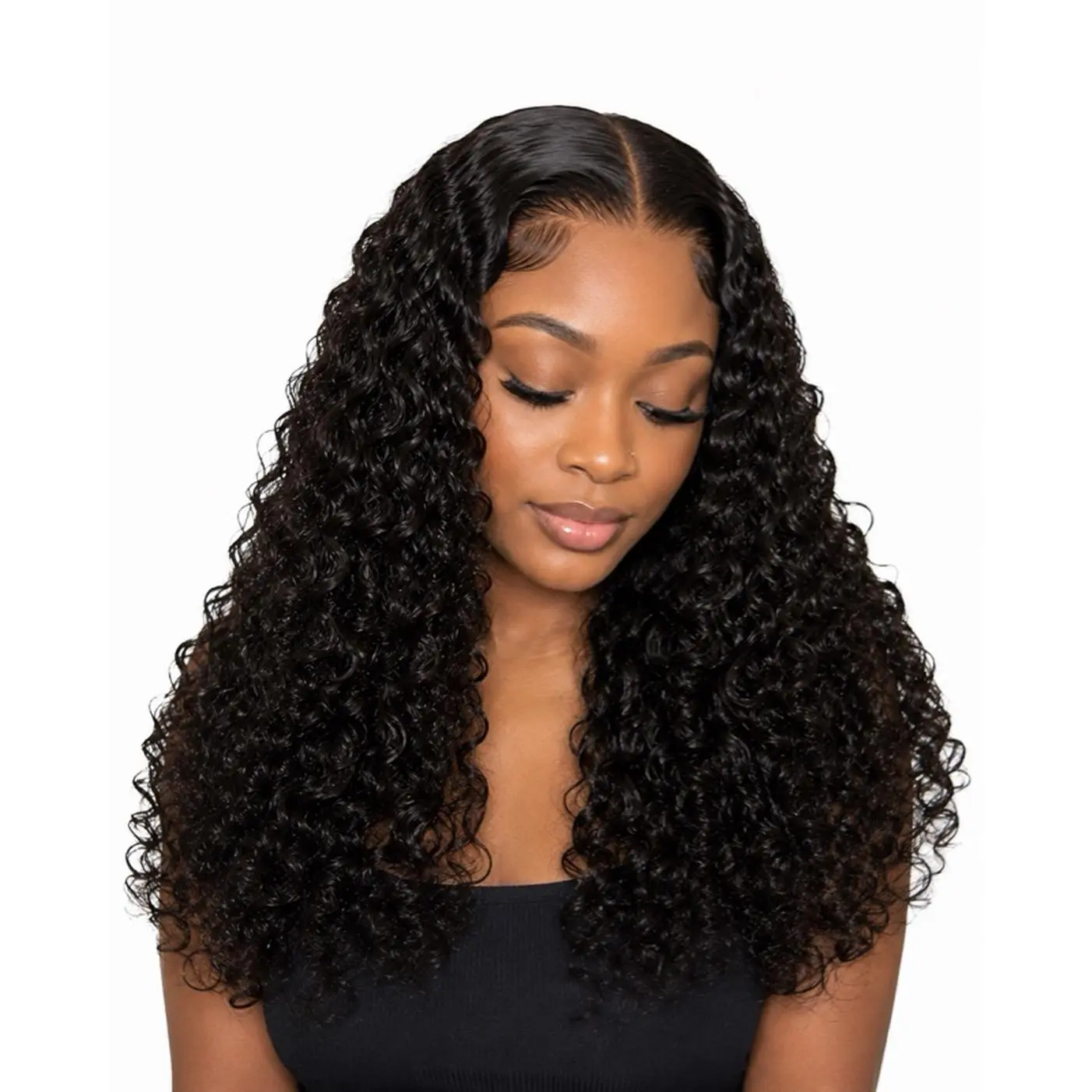 4x4 Human Hair Wig 150 Density - Natural Look with 150 Density for a Full and Voluminous Appearance