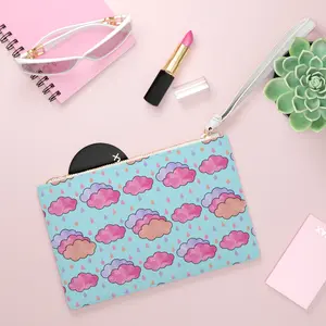 Cute Rainbow Rain Cloud Clutch Bag