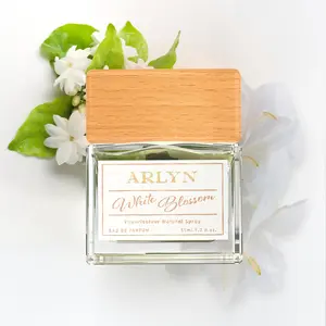 White Blossom, Arlyn, Women Perfume, Eau de Parfum, Neroli-Tuberose-Sandalwood, Long-Lasting, Vegan, Cruelty-Free, Made in USA – 50 ml | 1.7 Oz