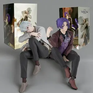 2pcs Aixlan BLUE LOCK Amine Figure Nagi Seishiro Mikage Reo PVC Action Figure Collectible Model Halloween Gift Toy Doll