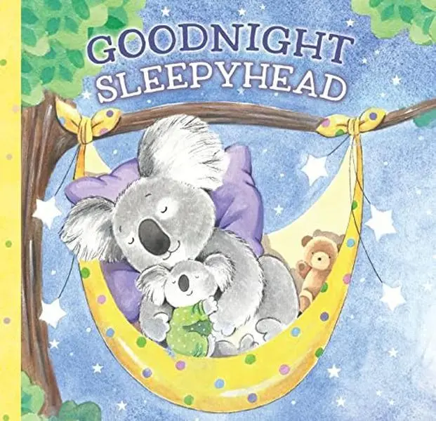 Children's Goodnight Sleepyhead English Board Book - 7x7 in Compact 3-7 Years Screen-Free Children's Literature & Art, 24-Page Rhyming Bedtime Stories, Illustrated Pages, Mom-Approved Bonding Through Reading, Kids' Gifts