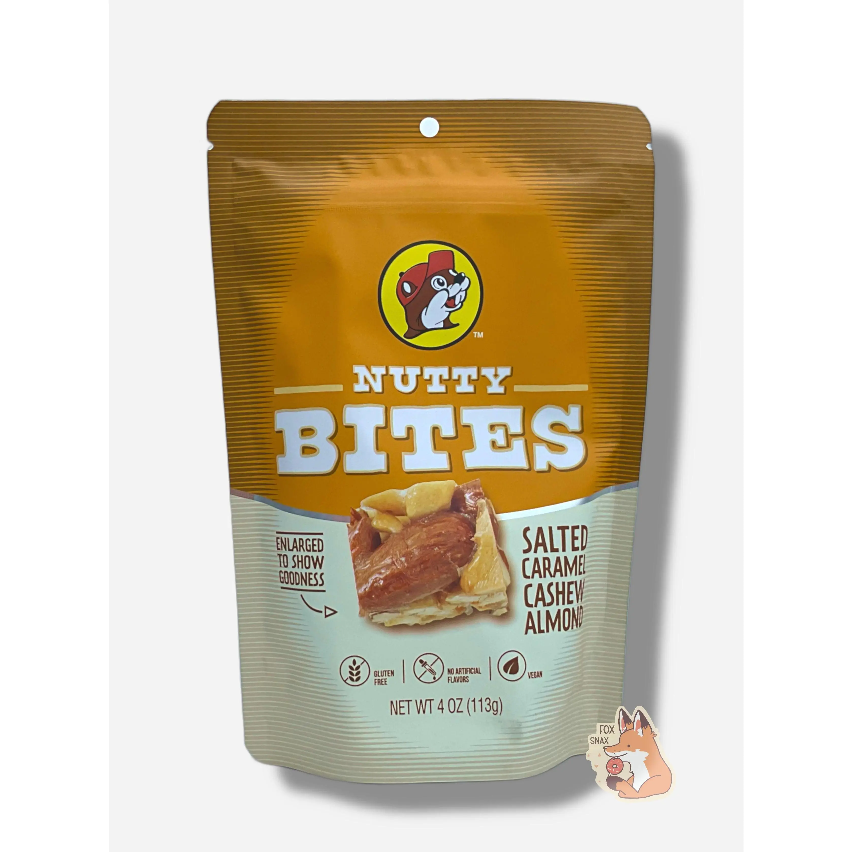 Buc-ee's Salted Caramel Cashew Almond Nutty Bites