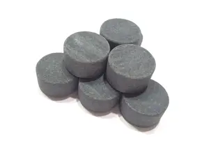 9x Round Shape Whiskey Stones Whisky Scotch Soapstone Glacier Stone Ice Cubes Rocks with Velvet Storage Bag Cooling Stone Chiller for Husband Dad Boyfriend Groom GIfts Set Kitchen Drink Utensils Traditional