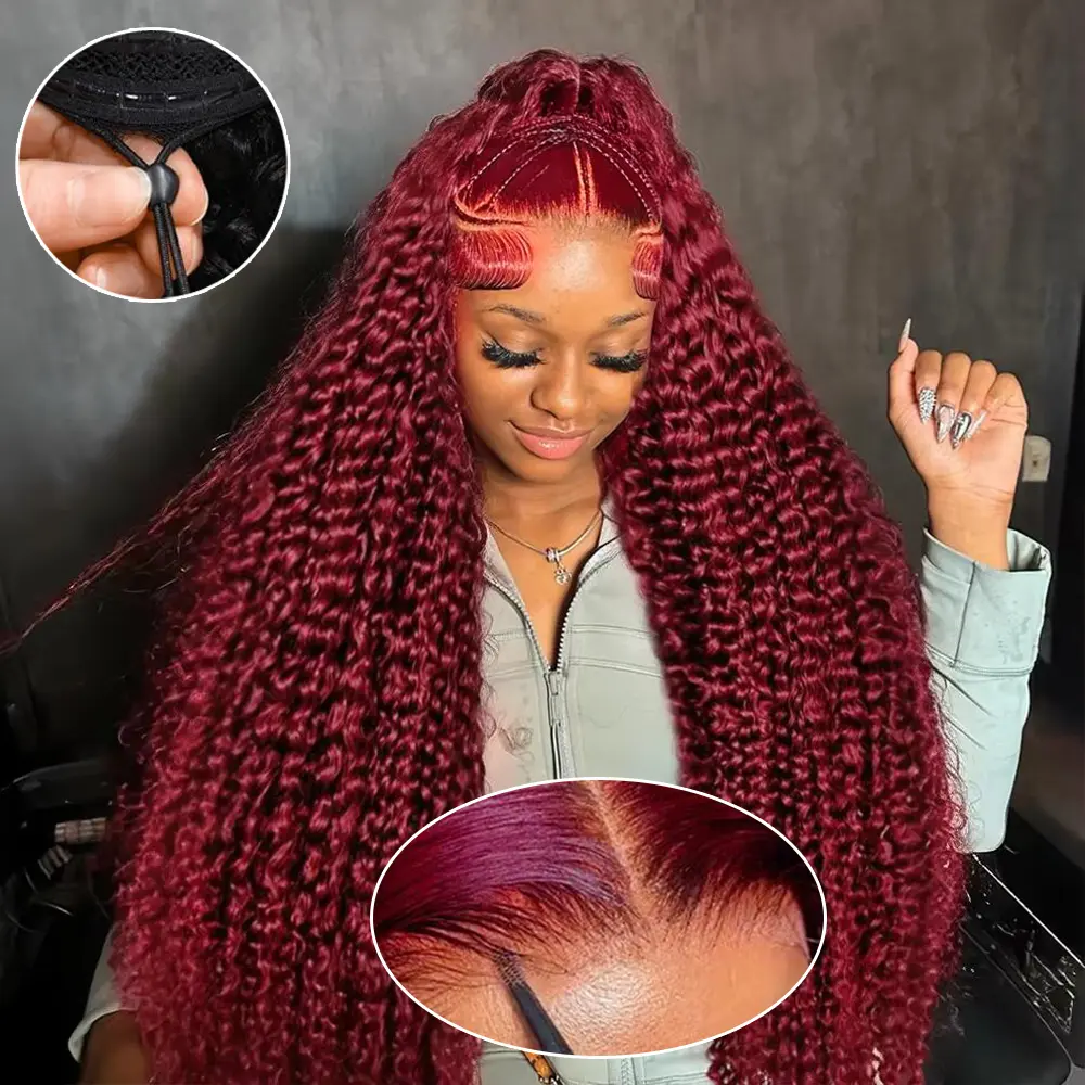 99J Burgundy-Deep Wave