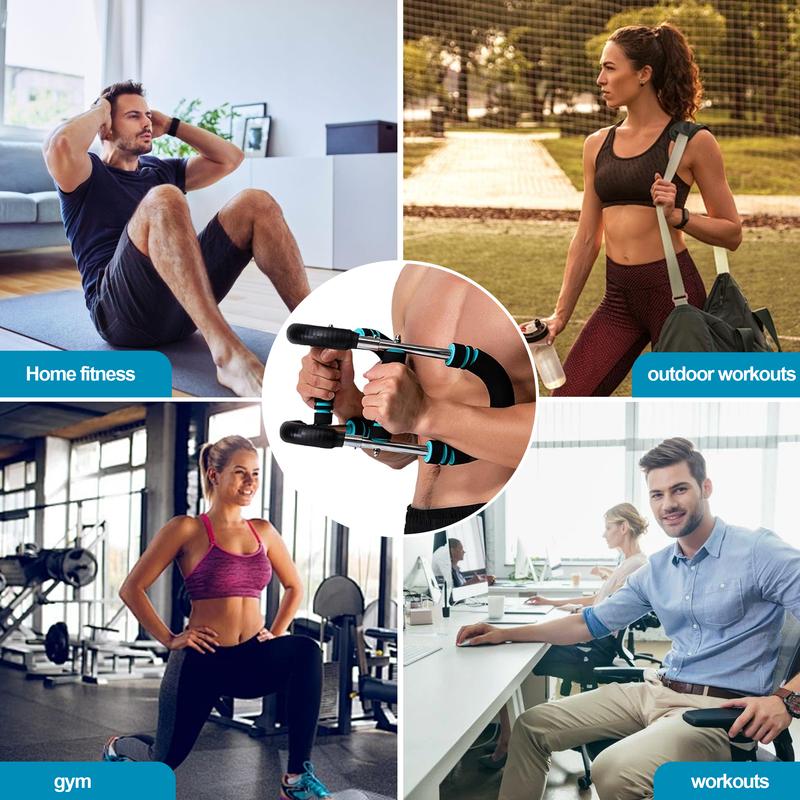 FlexGrip Adjustable Arm & Chest Trainer - Portable Spring Resistance Workout Equipment for Home Gym & Travel Men Women 60-100lbs Adjustable Weight U-Shaped Arm Strength Machine Full Suspension Electric Fat Tire Bike Bluetooth Voice Changer Mixer USB Recha